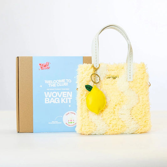 Craft Club Woven Bag Kit - Wavy Butter