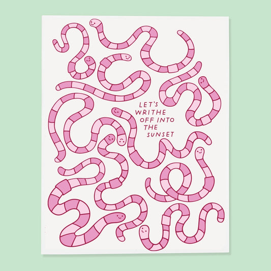 Worm Love Card