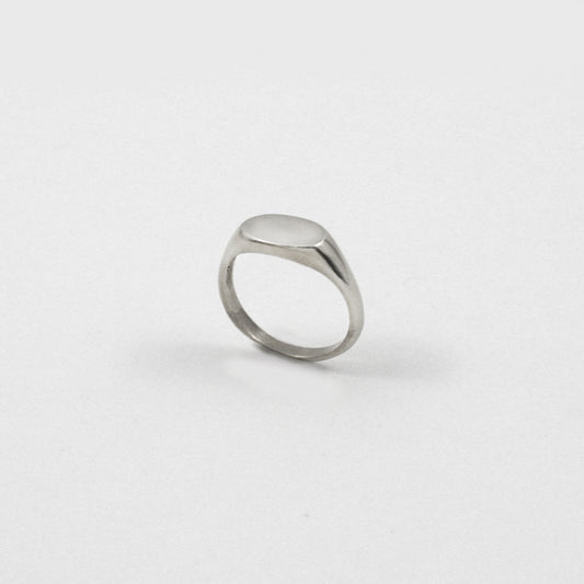 Wyatt Signet Ring - Sterling Silver