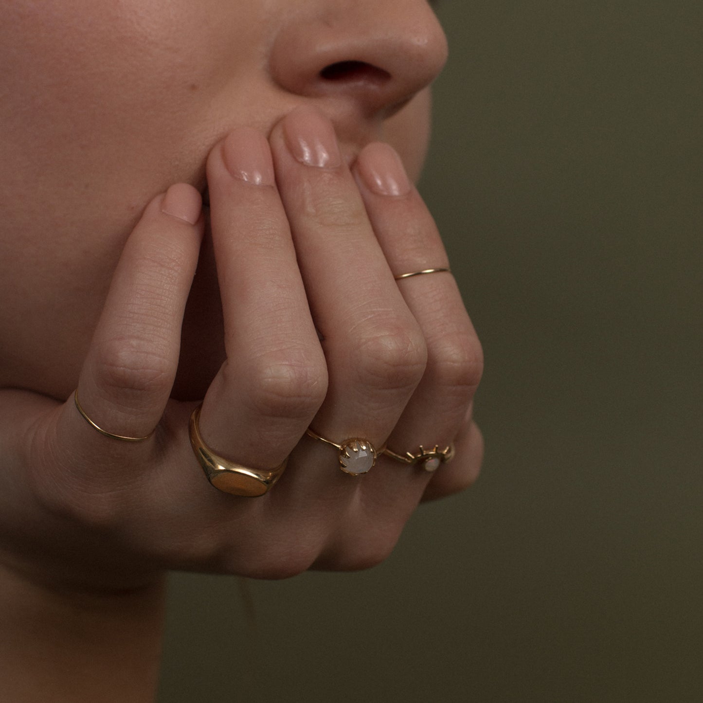 Wyatt Signet Ring - Sterling Silver