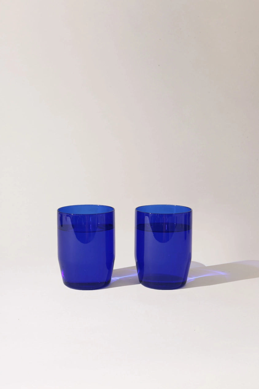 12 oz Century Cobalt Glass Set