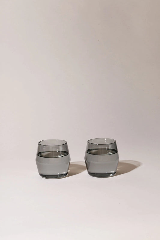 6 oz Century Gray Glass Set